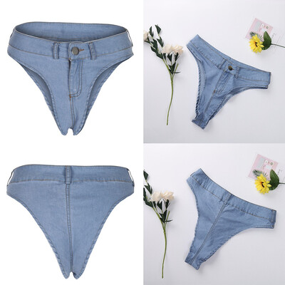 

Tailored Women Holes Sexy High Waist Zipped Denim Skinny Fit Mini Shorts Jeans Pants