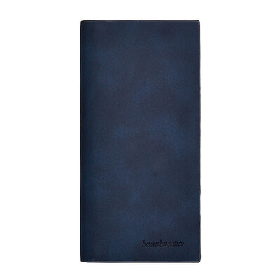 

Tailored Men Long Section Bifold Business Leather Wallet Card Coin Wallet Purse