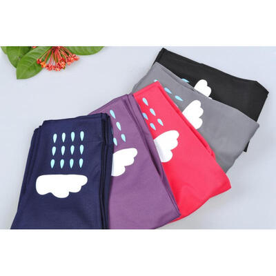 

Fashion cartoon print ice silk skinny legging multicolor soft lovely FL Hot Sale