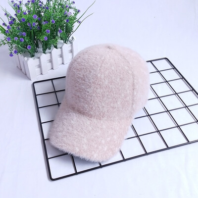 

White hat womens net red ins mahei hair autumn winter thickened Han version of the plaid street hundred with personality cap