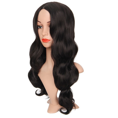 

Amazing Star Synthetic Wigs for Women Natural Looking Long Wavy Full Cap Lace Wigs Heat Resistant Replacement Wig 24 Inch