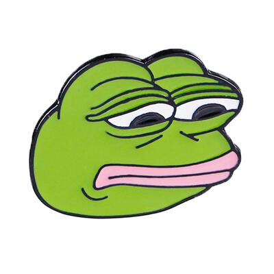 

Frog Pepe Pin Brooch Sad Frog Enamel Pin Badges Pop Culture Pins Jewelry
