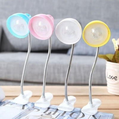 

Mini Table Led Clip On Adjustable Book Night Bright Reading Light Lamp 4 Colors