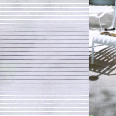 

Stripe Matte PVC Window Film Wall Sticker