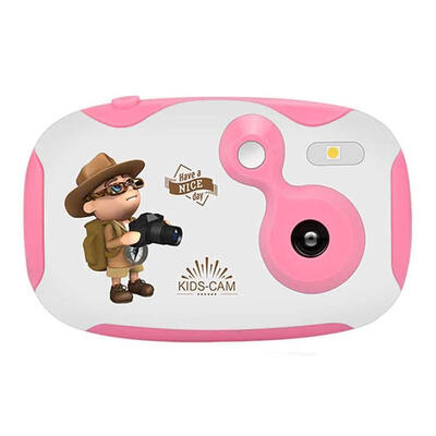 

Amkov Children Cartoon Camera 144 inch HD Color Screen 03MP Camcorder