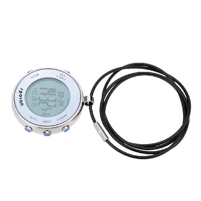 

Outdoor Sports Multifunctional Digital Pocket Watch with Carabiner Hook & Elastic Rope
