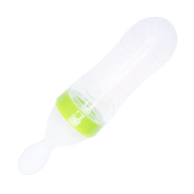 

Baby Elastic Rice Cereal Feeding Bottles Spoon Food Supplement Tools
