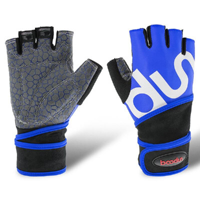 

Weight Lifting Gloves Gym Body Building Training Gloves Half Finger Gloves Multi-function for Men&Women Sweat Absorption Frict