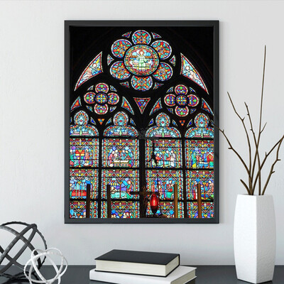 

Toponeto 5D DIY Diamond Painting Embroidery Round Diamond Home Decor Gift