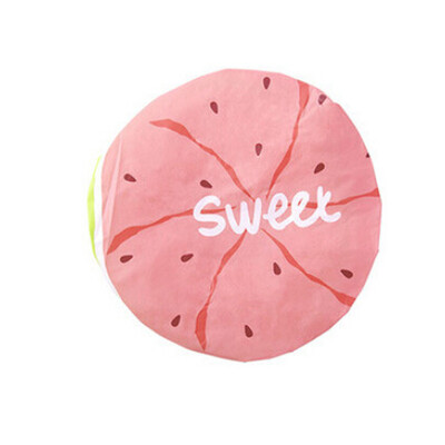 

Siaonvr Cute Cartoon Fruit Pattern Waterproof Shower Cap Adult Shower Cap Bathing Cap