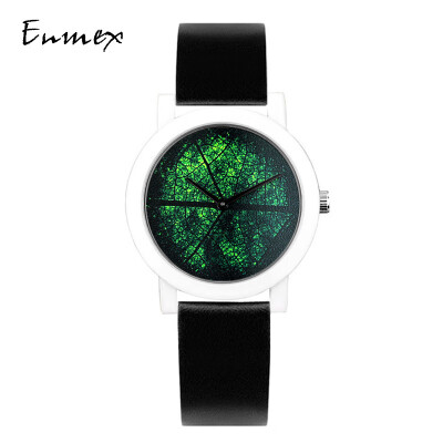 

Enmex lunar concept three-dimensional lunar surface concise creative watch during the translation of holiday gifts