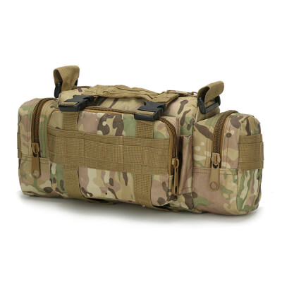 

Multi-functional Camouflage Tactic Waist Bag Crossbody Pack Pouch Shoulder Belt Range Bag Outdoor Sports Hiking Cycling Fishing