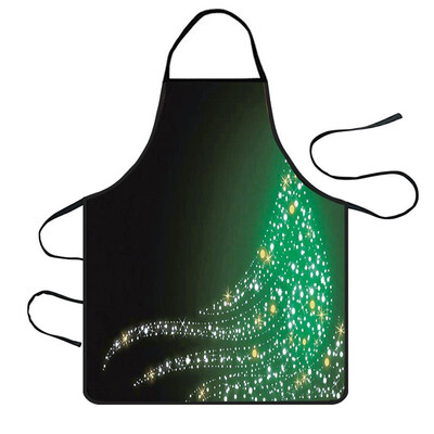 

Tailored Christmas Decoration Waterproof Apron Kitchen Aprons Dinner Party Apron