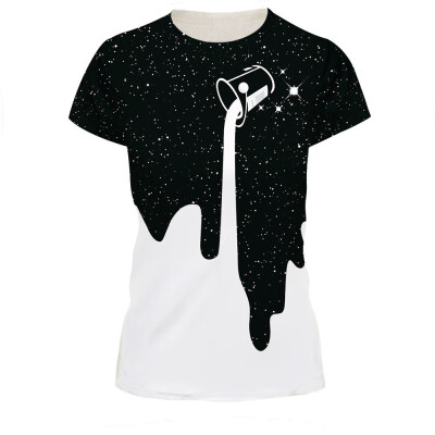 

Black&White Mixed T-Shirt for Men