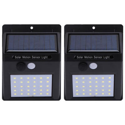 

Solar Powered 30LED Outdoor Garden Wall Lamp Waterproof Motion Sensor Light