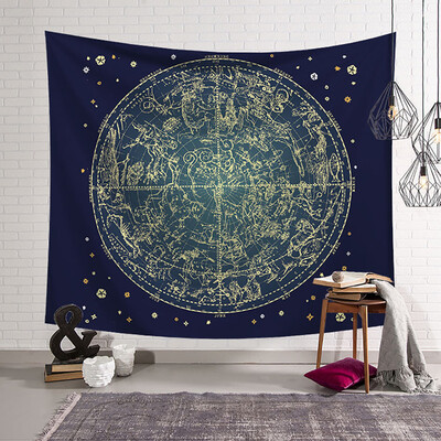 

Toponeto Psychedelic Moon&Sun Wall Hanging Beach Towel Art Tapestry Dorm Home Decor