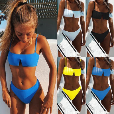 

Women Bandeau Bandage Bikini Set Brazilian Swimwear Beachwear Swimsuit Sexy