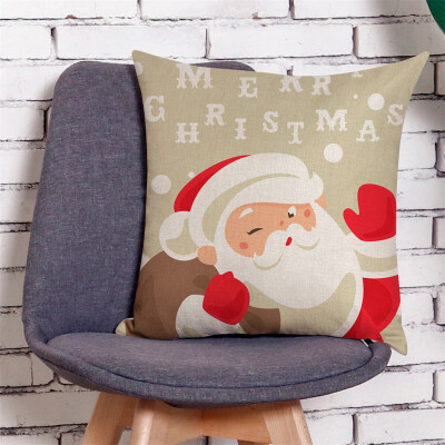 

Tailored Home Decor Cushion Cover Merry Christmas Pillowcase Sofa Throw Pillow Covers