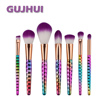 

〖Follure〗7PCS Make Up Foundation Eyebrow Eyeliner Blush Cosmetic Concealer Brushes