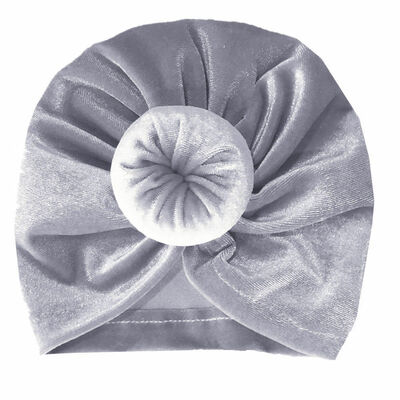 

HOT Kid Baby Gold Velvet Bow Hairband Headband Stretch Turban Head Wrap Newborn