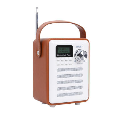 

H6 Wood Digital Bluetooth DABDAB FM Radio MP3 Player Support TF Card Disk