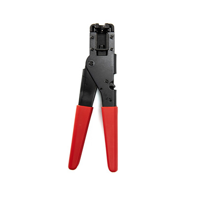 

RG596 Coaxial Cable F-Head Crimping Pliers Extrusion-Type Press Clamp Compression Extrusion Forceps