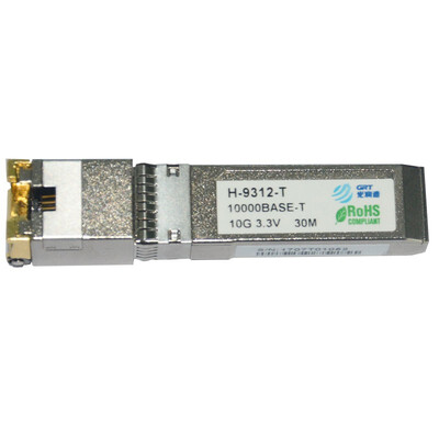 

GRT H-9312-T Huawei Switch compatible Hot-pluggable 10G SFP Copper RJ45 Module
