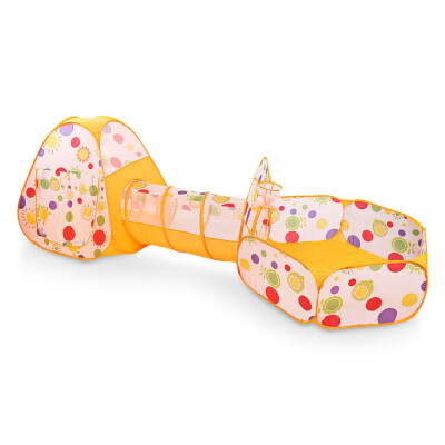 

Kids Play Tent 3-in-1 Foldable Crawl Tunnel Combo Playhouse