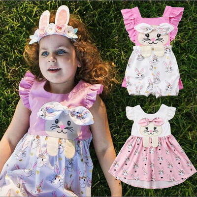 

Baby Kids Girl summer Little Big Sister Romper Bodysuit Jumpsuit Clothes Outfit