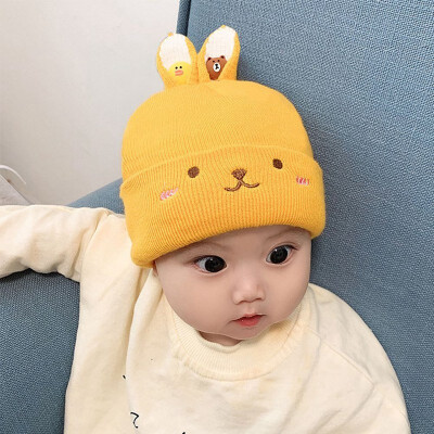 

Toddler Kids Girls Boys Baby Cartoon Bear Warm Crochet Knit Hat Beanie Cap Hat