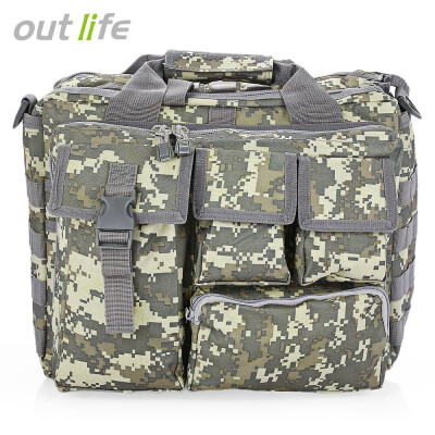 

Outlife Outdoor Military Computer Shoulder Messenger Bag Handbag Briefcase for 14 inch Laptop Camera