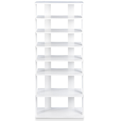 

7 Tiers Big Shoe Rack Wooden Shoes Storage Stand