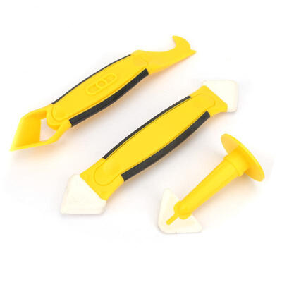 

Greensen 3pcsset Caulk Scraper Applicator Cleaner Remover Smoother Finisher Sealant Tool Set