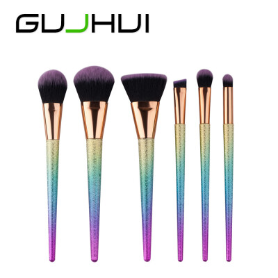 

〖Follure〗6PCS Make Up Foundation Eyebrow Eyeliner Blush Cosmetic Concealer Brushes