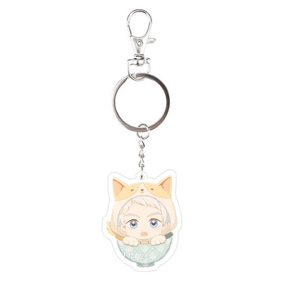 

Fat Bear Anime The Promised Neverland Acrylic Keychain Phone Strap Charm