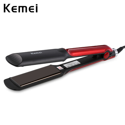 

KM - 531 Wet Dry Ceramic Coating Electric Hair Straightener Styling Tool