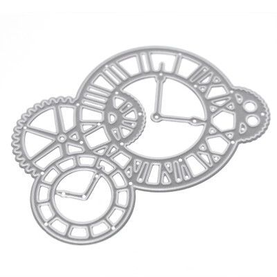 

Metal Clock Cutting Dies Stencils DIY Scrapbooking Paper Card Hand Craft