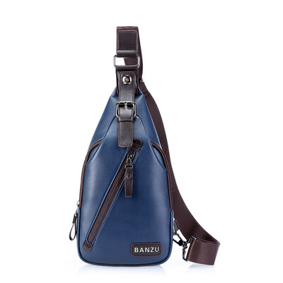 

A generation of trend chest bag mens Messenger bag casual shoulder chest bag sports shoulder bag Korean version