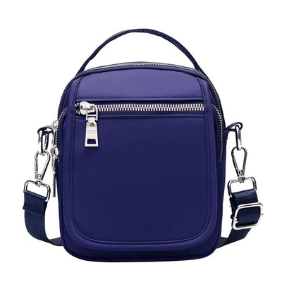 

Tailored Womens Fashion Nylon Waterproof Shoulder Messenger Pure Color Bag