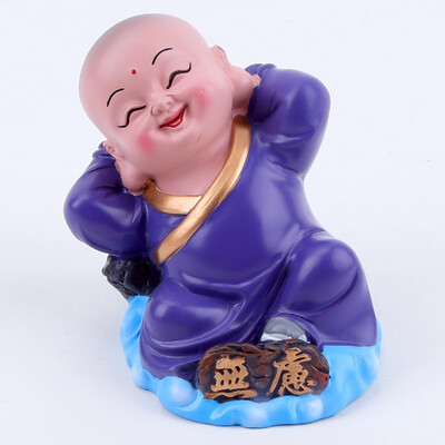 

Car decoration small monk doll creative gift crafts ornaments
