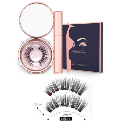 

Magnetic Liquid Eyeliner Magnetic False Eyelashes Tweezer Set Waterproof Long Lasting Eyeliner False Lashes