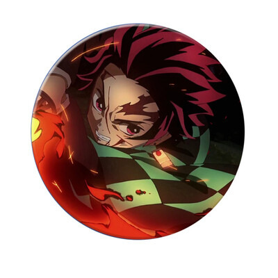 

Ailin Online Demon Slayer Kimetsu no Yaiba Brooch Japanese Anime Brooches & Pins for Clothes Bags Caps&Pencil Cases