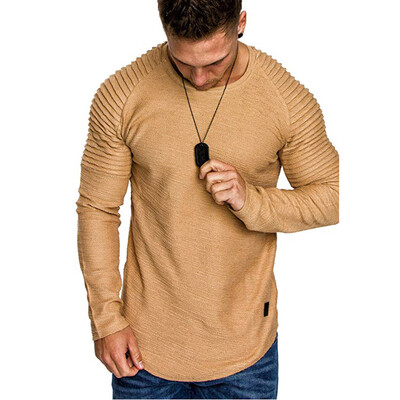 

Toponeto Men Autumn Winter Long Sleeve Pullover Top T Shirt Outwear Blouse