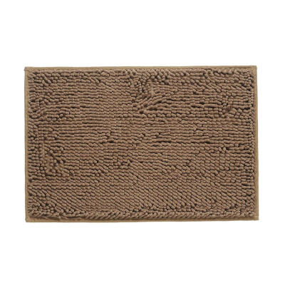 

Pure Soft Chenille Floor Mat Anti-Slip Bath Door Entrance Absorbing Carpet