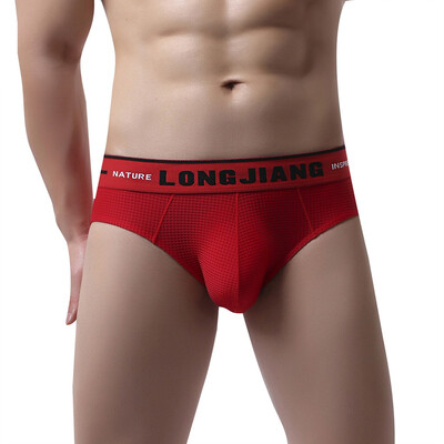 

Tailored Mens Solid Color Underwear Soft Breathable Knickers Short Sexy Briefs