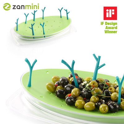 

zanmini ZF - 01 Fruit Tray with Fork
