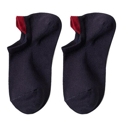 

Womens Color Block Low Cut Breathable Cotton Elastic Short Ankle Boat Socks