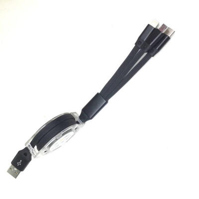 

3-in-1 Charger Cable Type C Micro USB Lightning Charging Cord