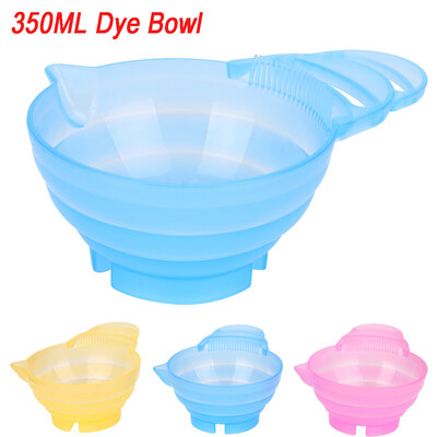 

〖Follure〗350ML Plastic Dyeing Bowl Assorted Salon Dye Seasoning Bowl Colors Random