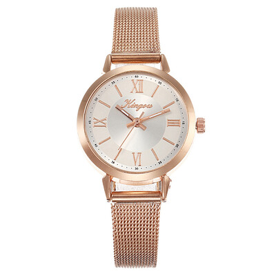 

RM Simple Business Womens Fashion Unobtrusive Personality Net Belt Alloy Watch